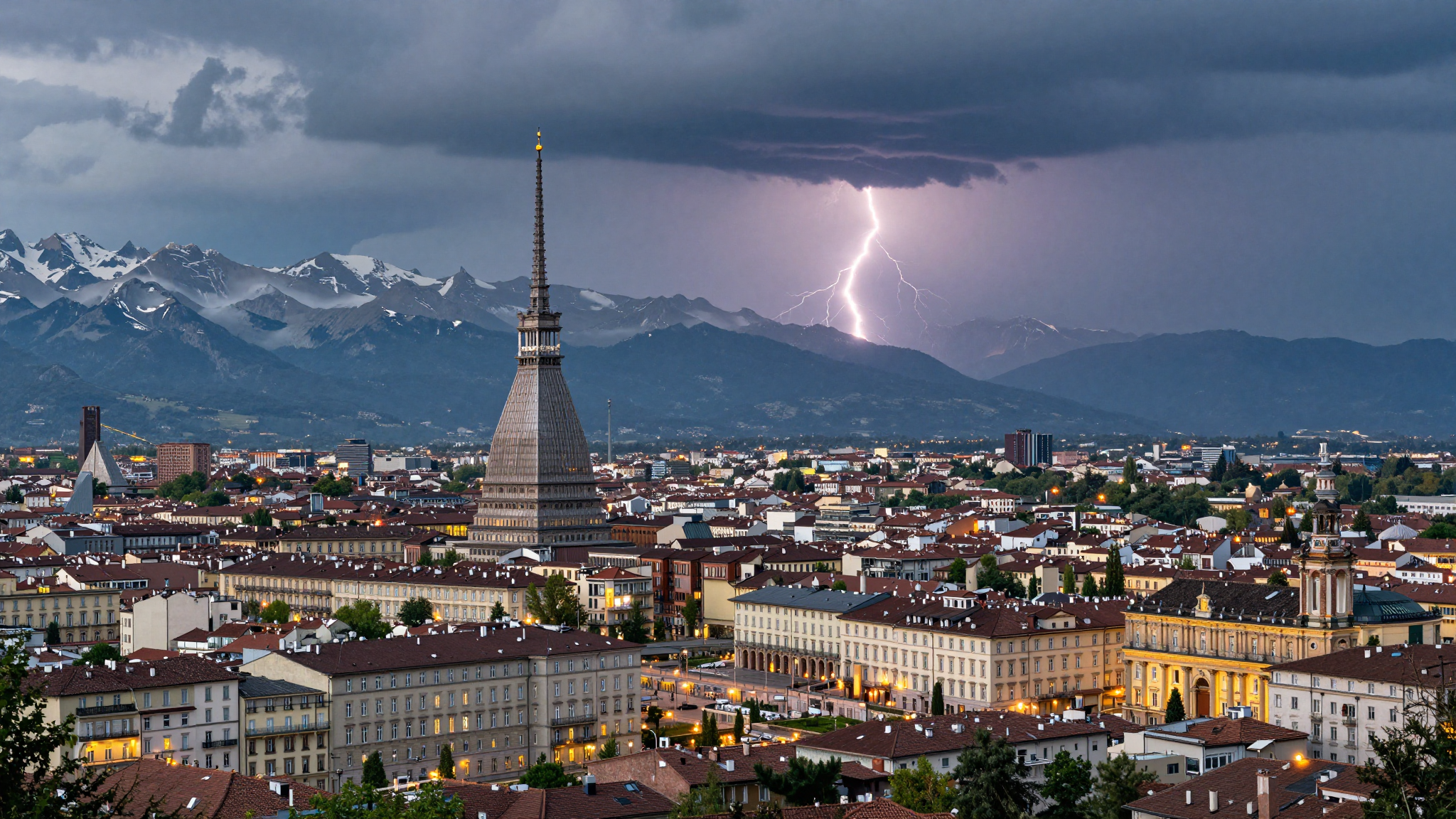 Allerta Arancione Temporali in Piemonte: Zone Alpine