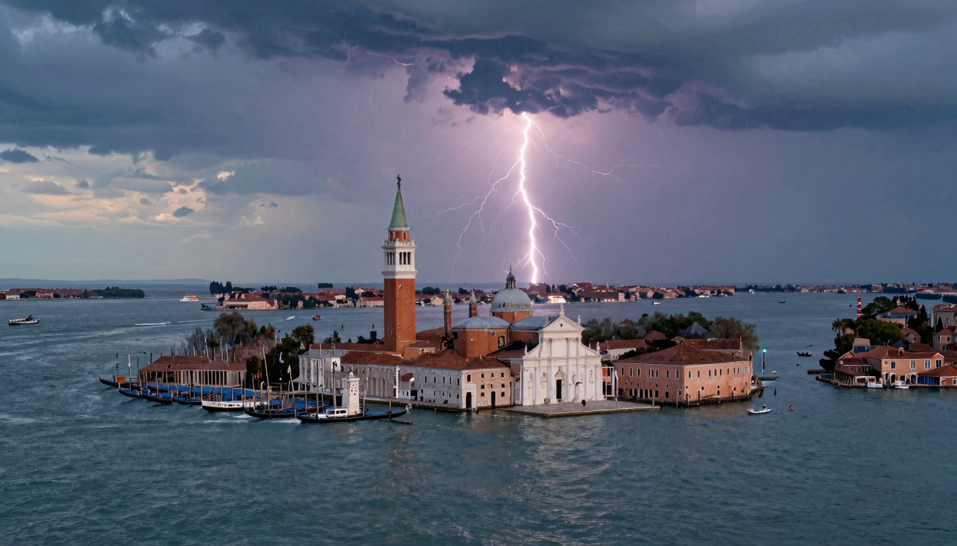 Allerta Arancione Temporali in Veneto