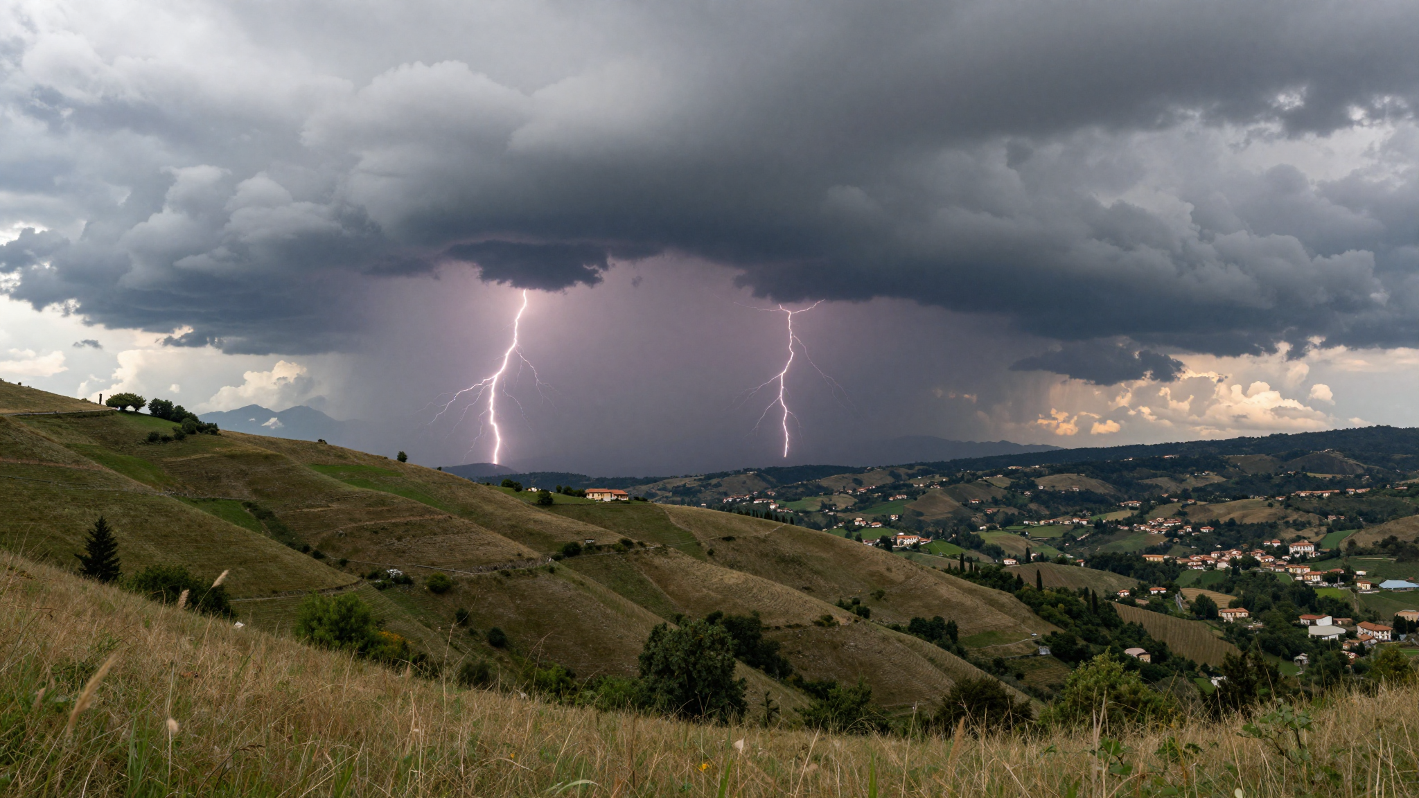 Allerta Gialla Temporali in Abruzzo: Aree Interne a Rischio