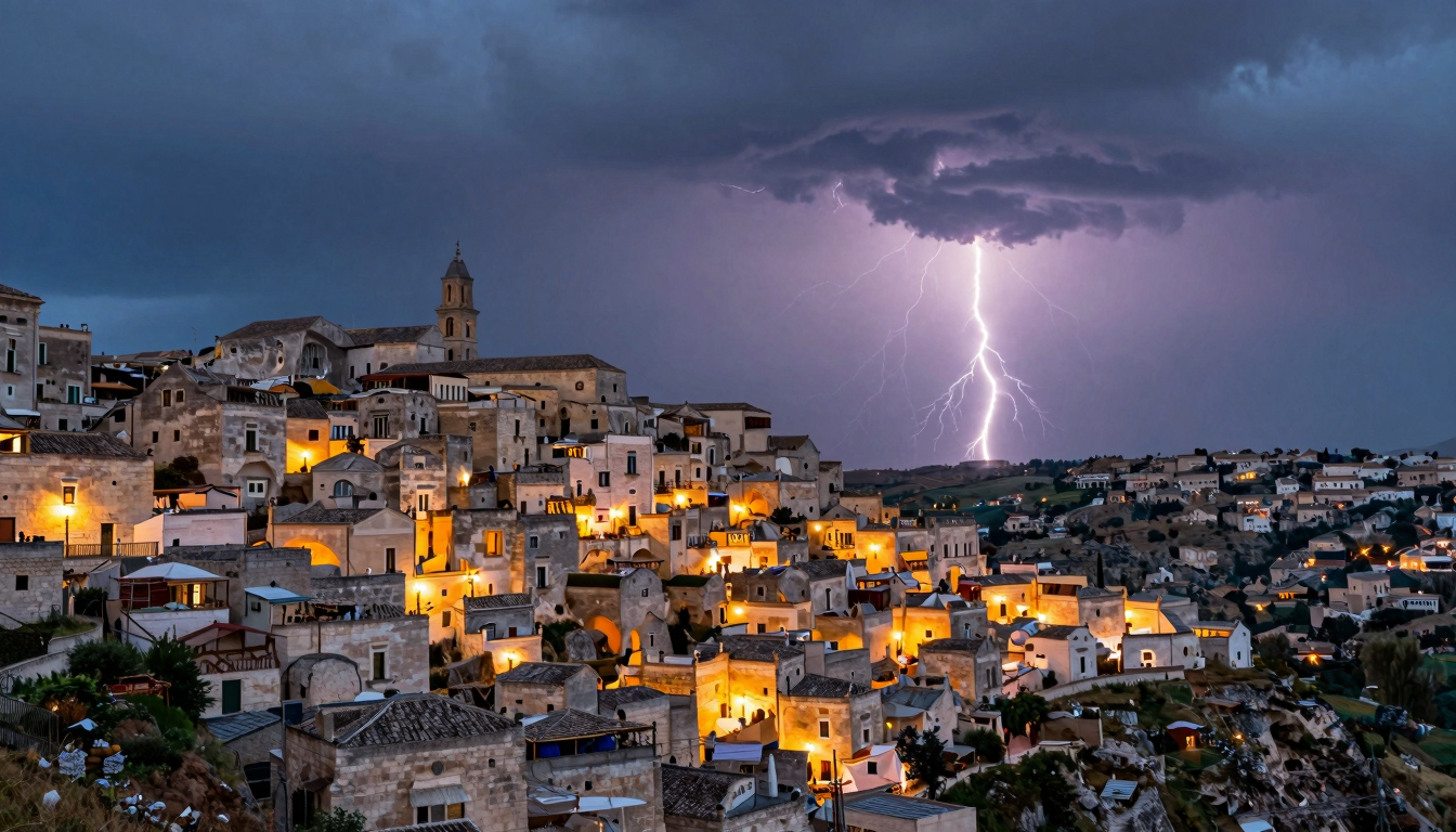 Allerta Gialla Temporali in Basilicata