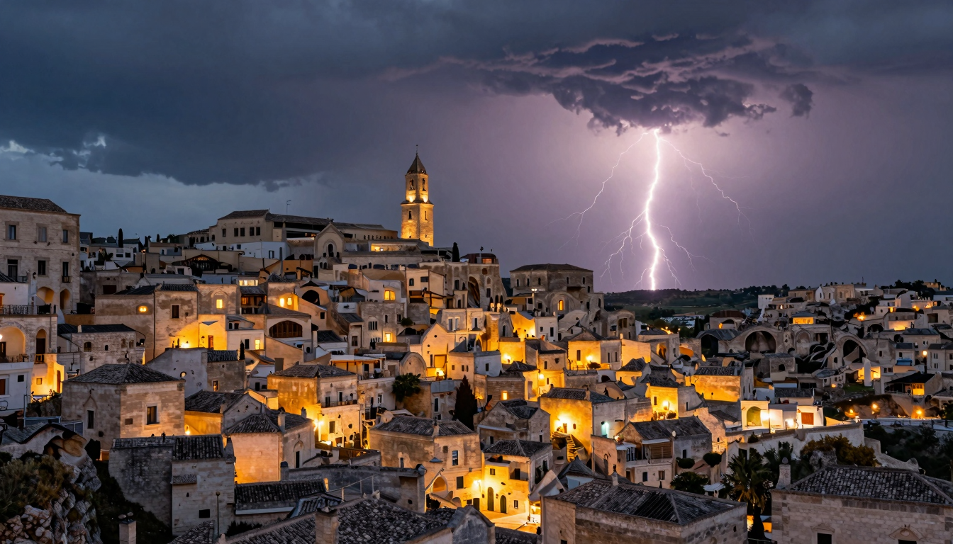 Allerta Gialla Temporali in Basilicata: Maltempo in Arrivo