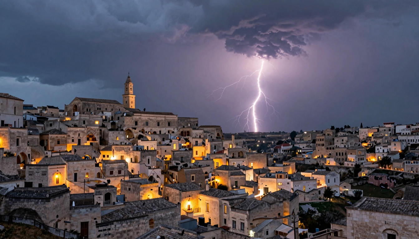 Allerta Gialla Temporali in Basilicata: Previsioni Meteo