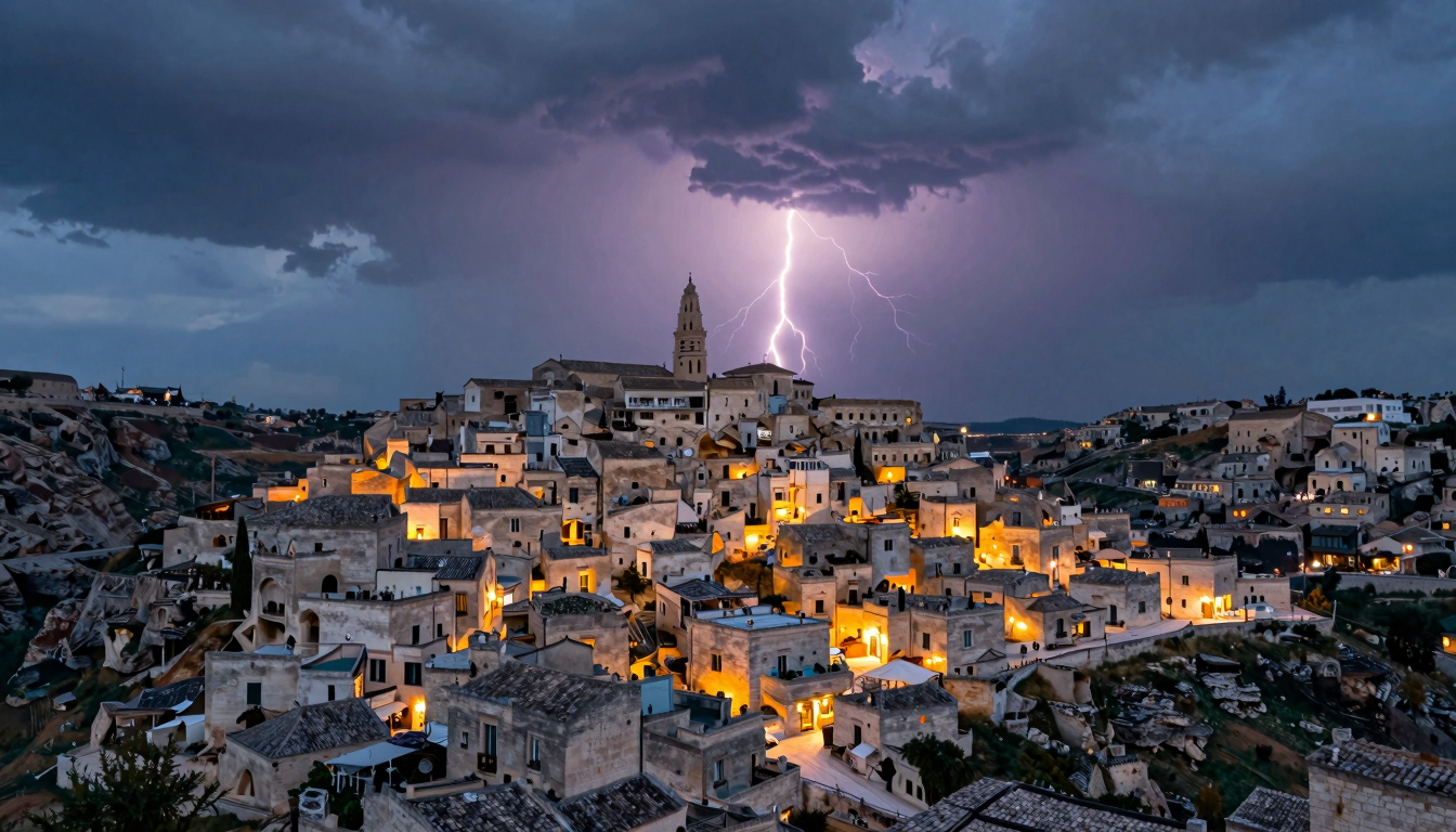 Allerta Gialla Temporali in Basilicata: Zona Ionica