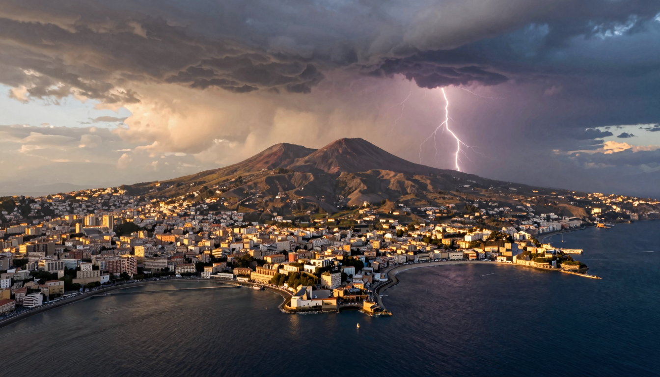 Allerta Gialla Temporali in Campania: Aree Interne
