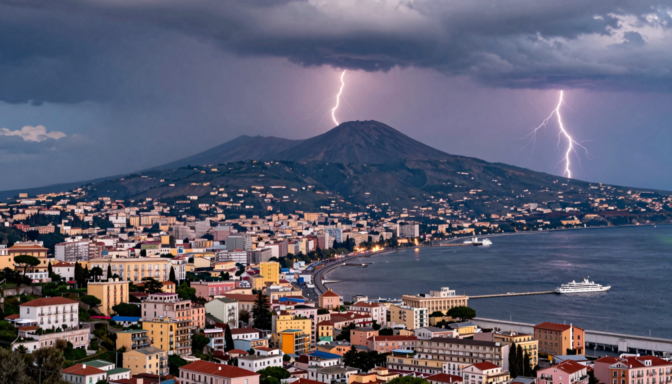 Allerta Gialla Temporali in Campania: Livello Moderato