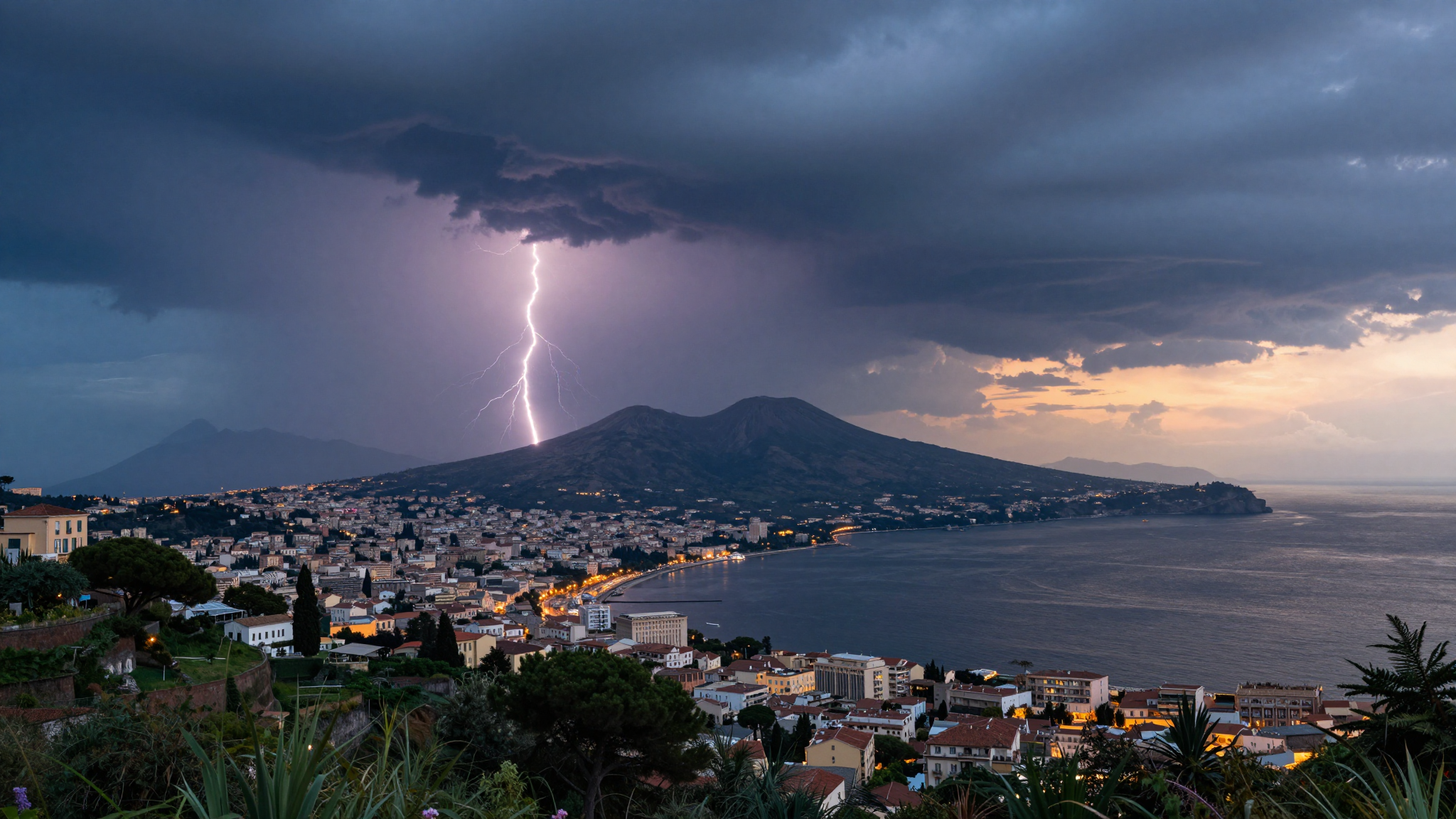 Allerta Gialla Temporali in Campania: Zone Interne a Rischio