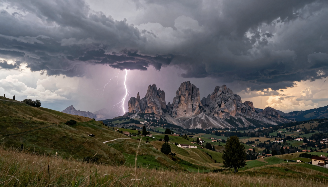 Allerta Gialla Temporali in Lazio: Rischio Moderato