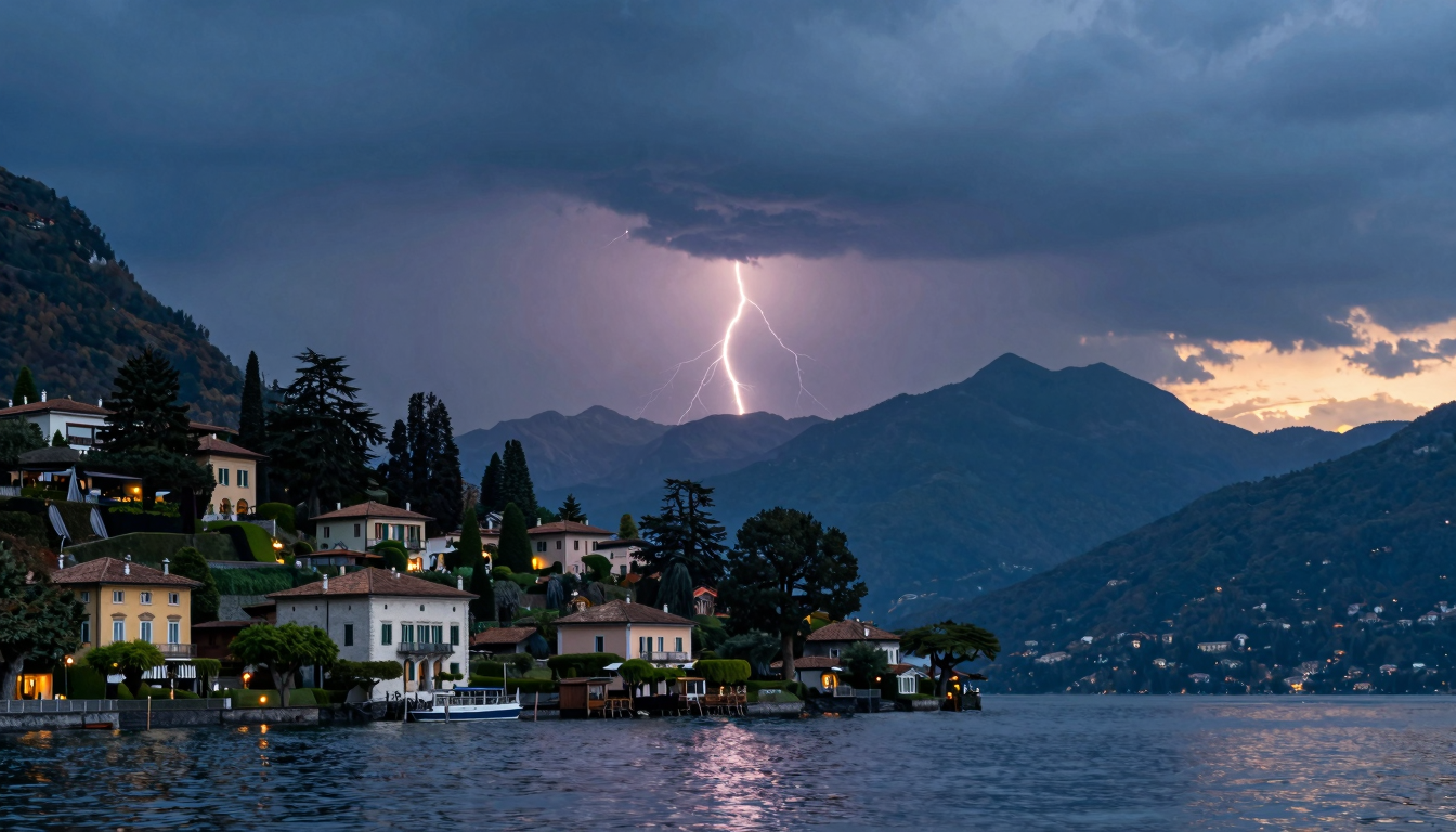 Allerta Gialla Temporali in Lombardia: Fenomeni Moderati