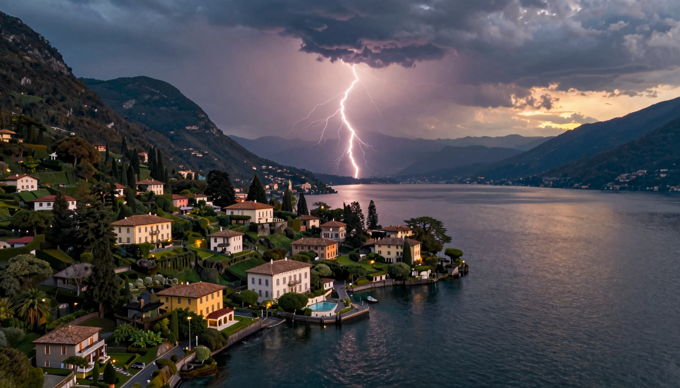 Allerta Gialla Temporali in Lombardia: Previsioni Meteo
