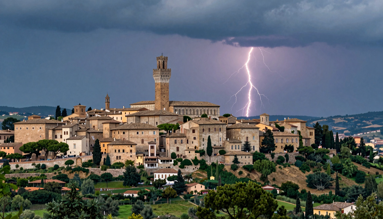 Allerta Gialla Temporali in Marche: Moderata Intensità