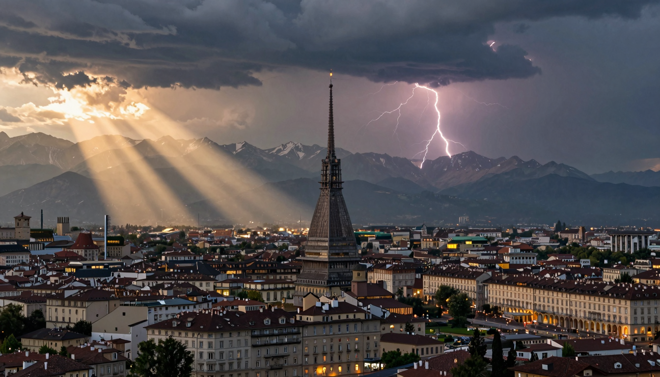 Allerta Gialla Temporali in Piemonte: Rischio Moderato