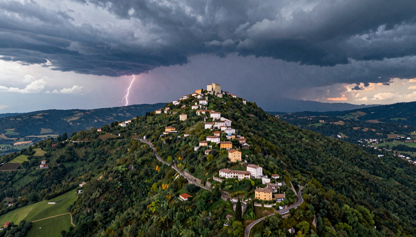 Allerta Gialla Temporali in Sardegna: Est dell'isola