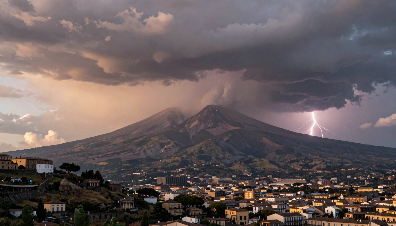 Allerta Gialla Temporali in Sicilia: Zone Interne a Rischio