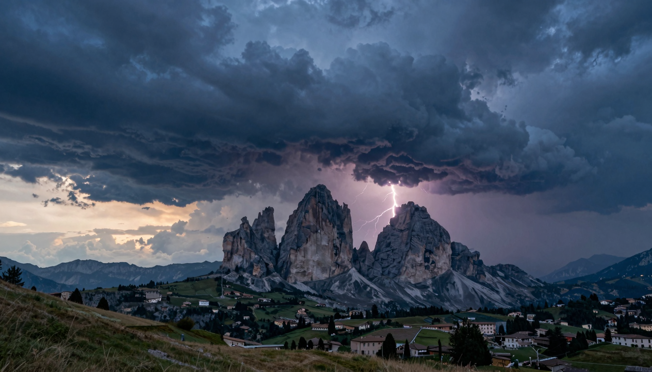 Allerta Gialla Temporali in Umbria: Rischio Moderato