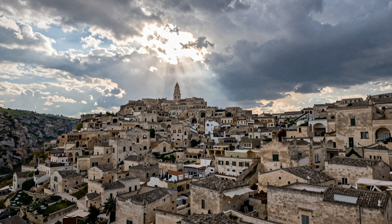 Meteo Basilicata oggi: parzialmente nuvoloso, 16-28°C