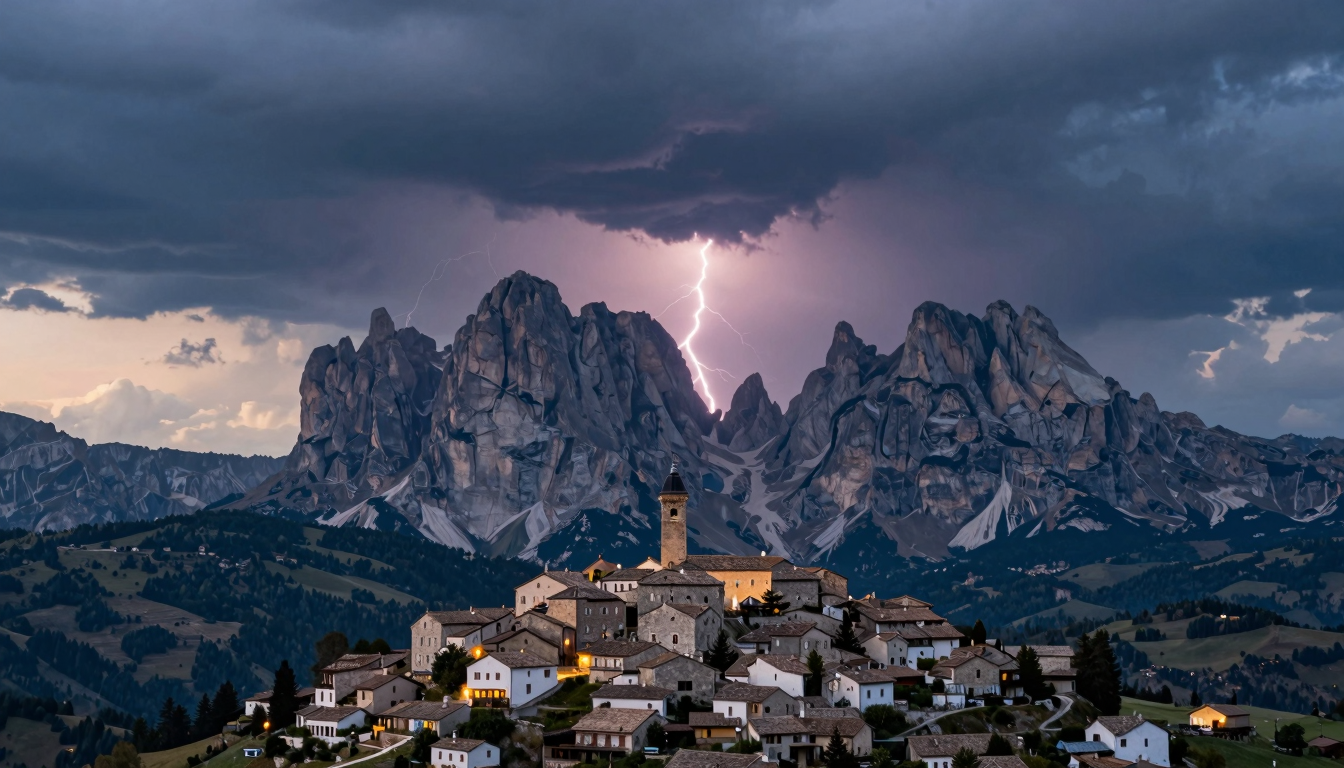 Meteo Basilicata: temporale e vento oggi, 18-26°C
