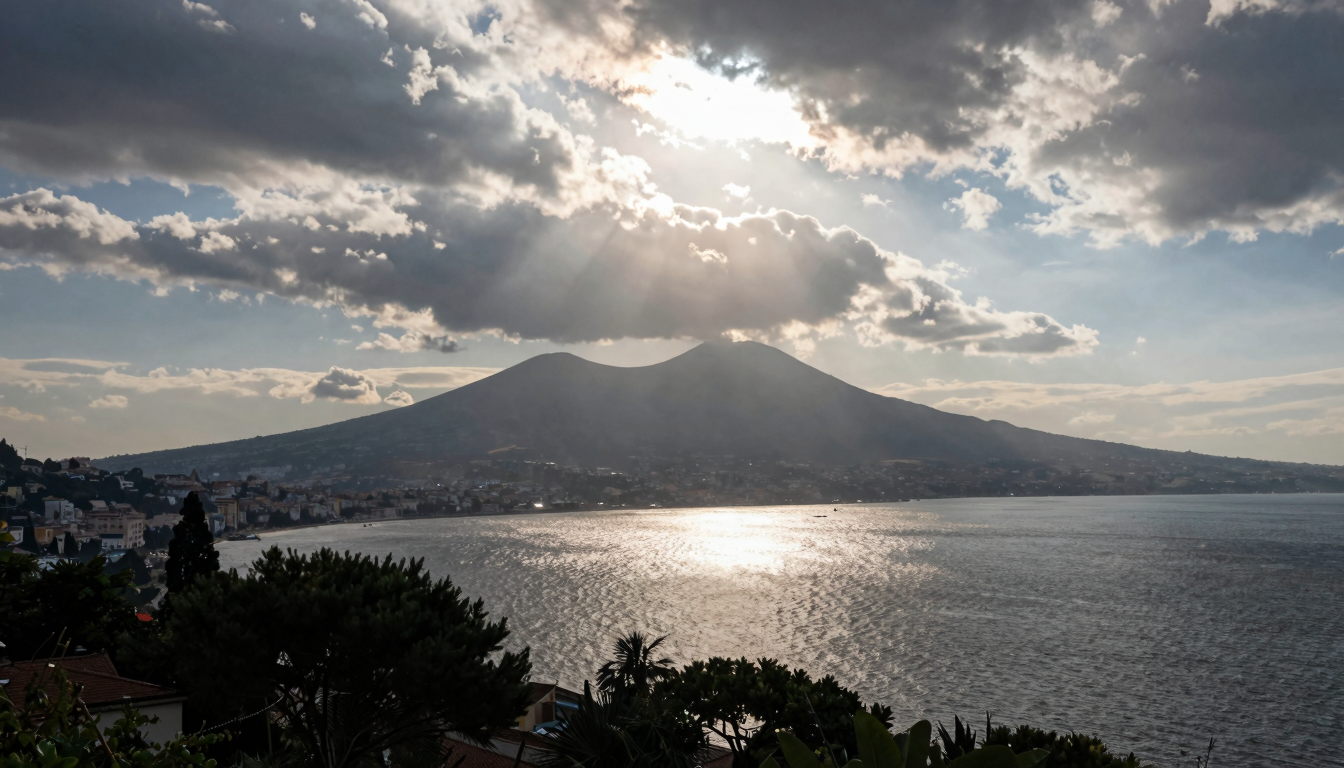 Meteo Campania oggi: parzialmente nuvoloso, 24-30°C