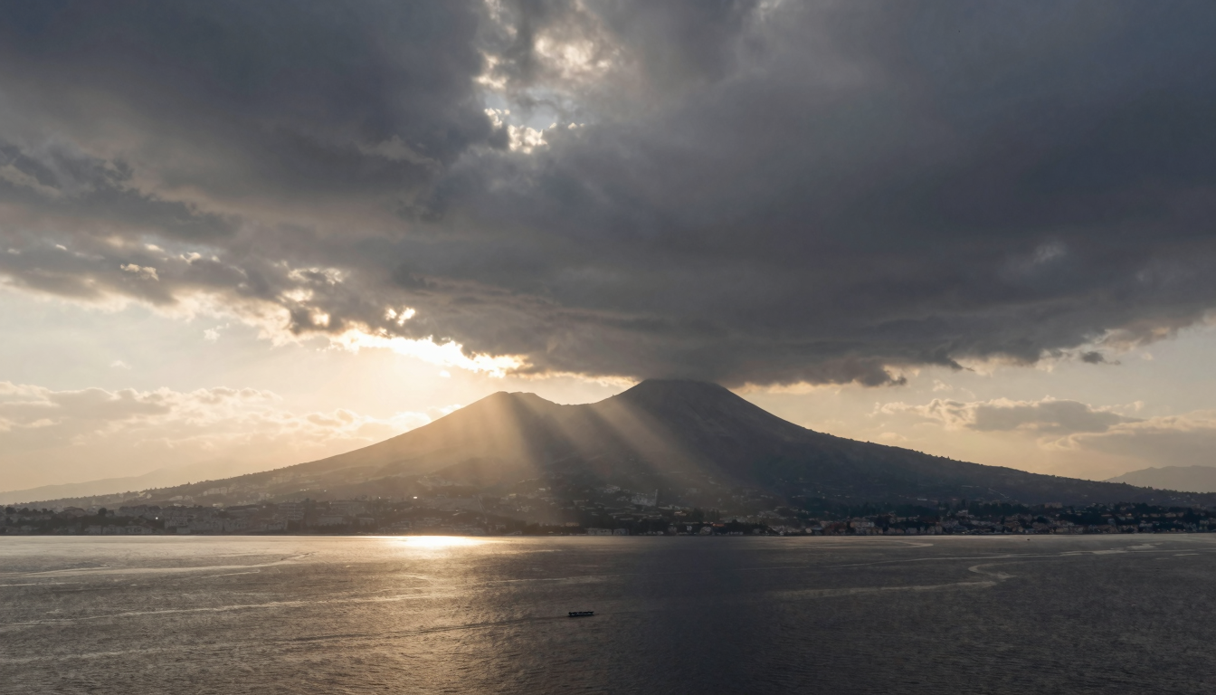 Meteo Campania oggi: coperto, 23-33°C e vento moderato