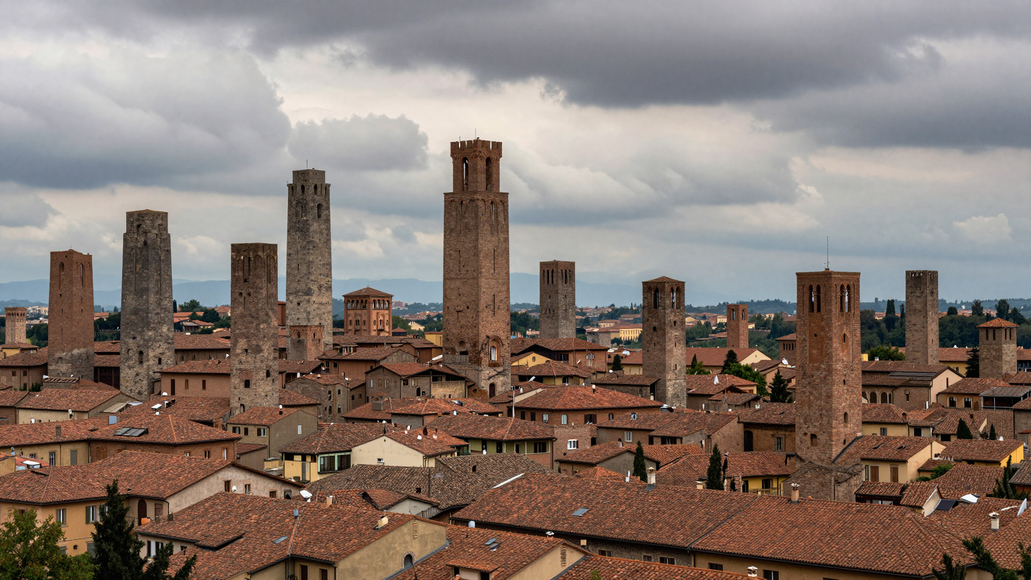 Meteo Emilia-Romagna oggi: cielo coperto, 34°C a Bologna