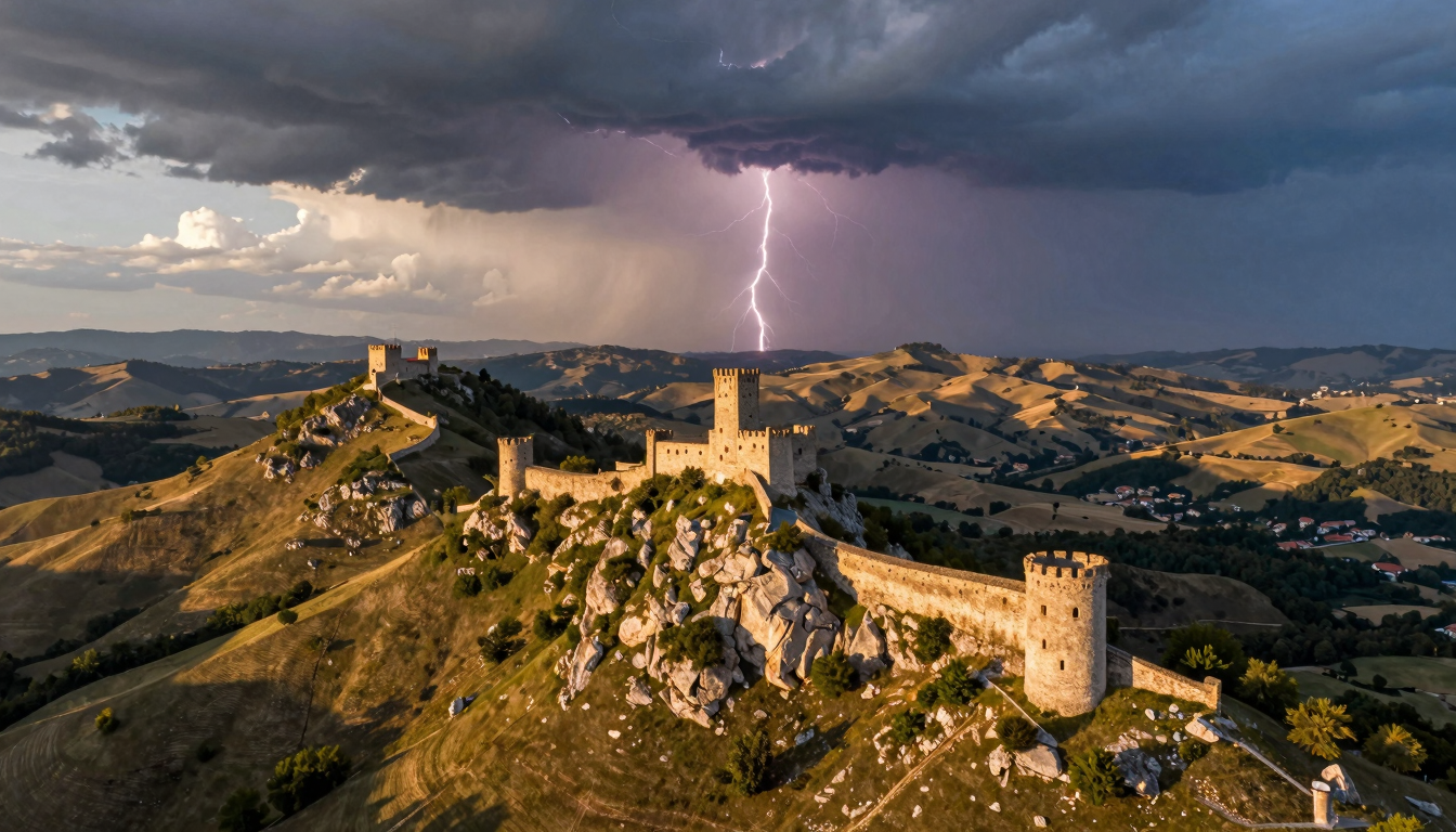 Meteo Emilia-Romagna oggi: temporale e caldo, max 34°C