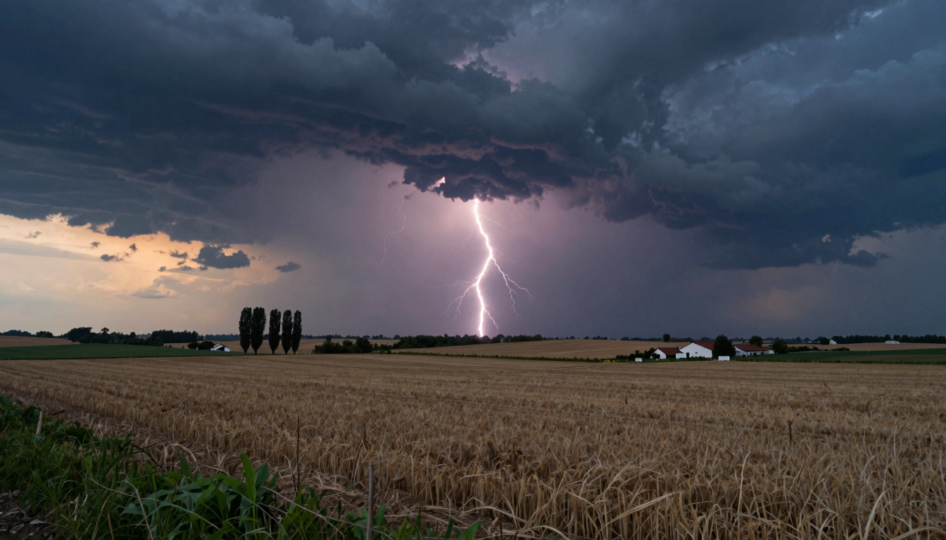 Meteo Emilia-Romagna oggi: temporale, 22-34°C