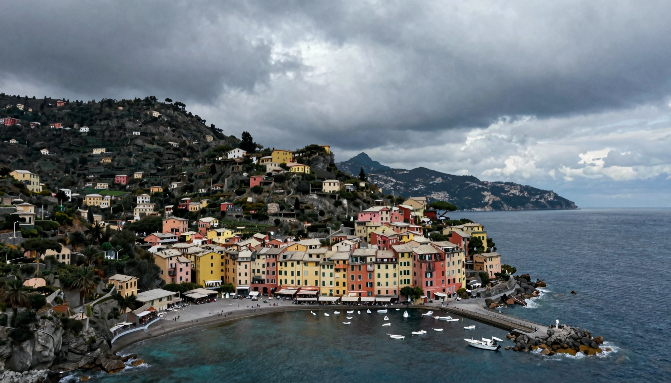 Meteo Liguria oggi: cielo coperto, 29°C e niente pioggia