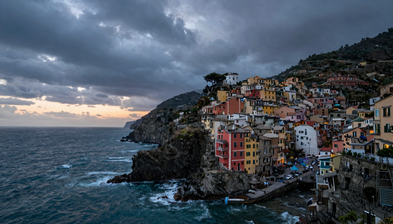 Meteo Liguria oggi: cielo coperto, 25-31°C e assenza di piogge