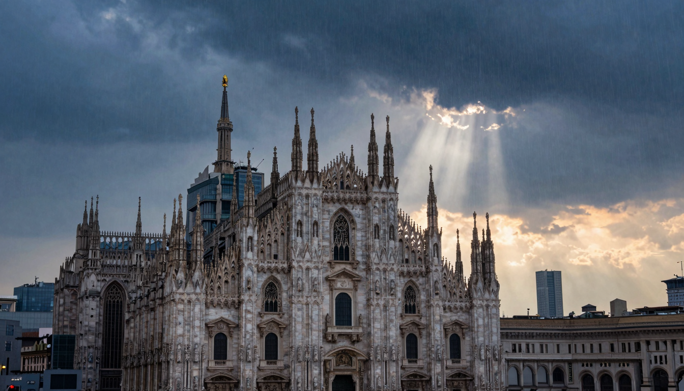 Meteo Lombardia oggi: rovesci deboli e caldo, max 33°C