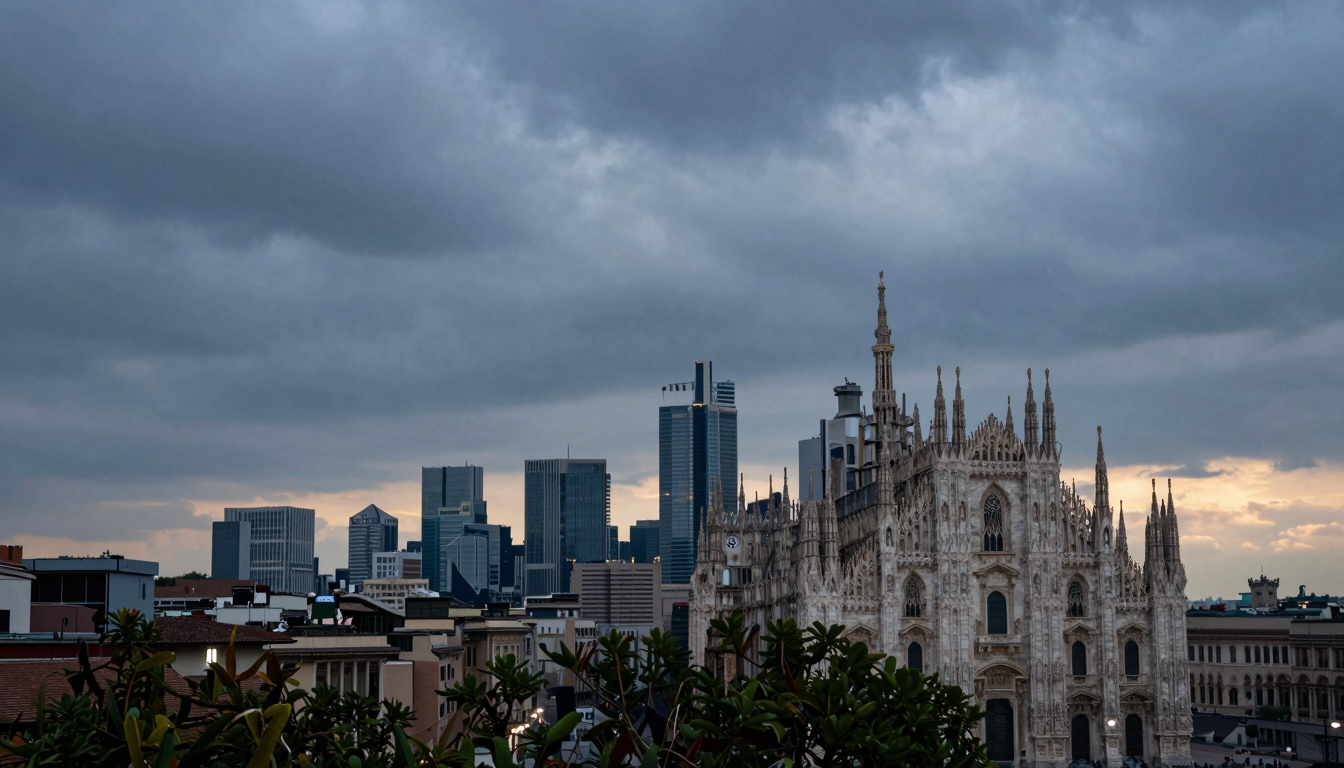 Meteo Lombardia oggi: coperto, 22-33°C e cielo variabile