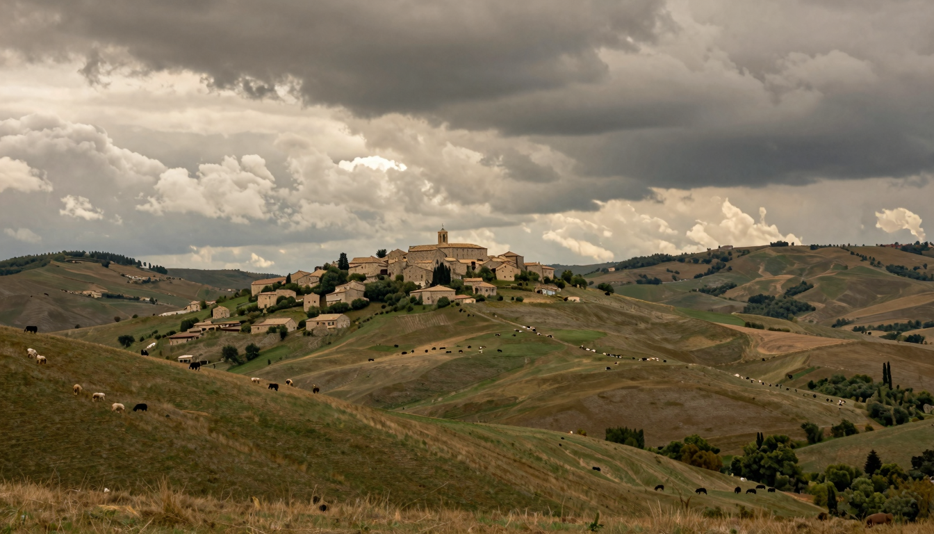 Meteo Molise oggi: cielo coperto, 18-29°C e vento moderato