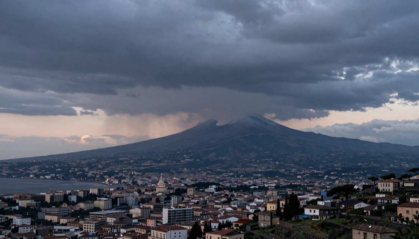 Meteo Sicilia oggi: cielo coperto, 32°C e venti moderati