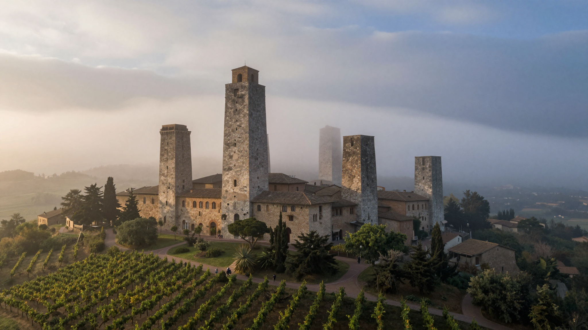 Meteo Toscana oggi: nebbia al mattino, sole e caldo nel pomeriggio
