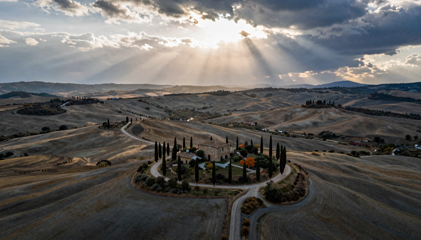 Meteo Toscana oggi: parzialmente nuvoloso, 35°C