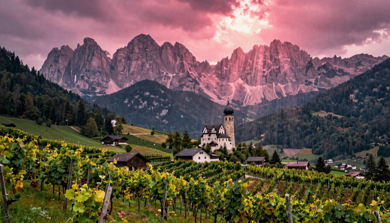 Meteo Trentino-Alto Adige oggi: caldo e rovesci deboli, max 32°C