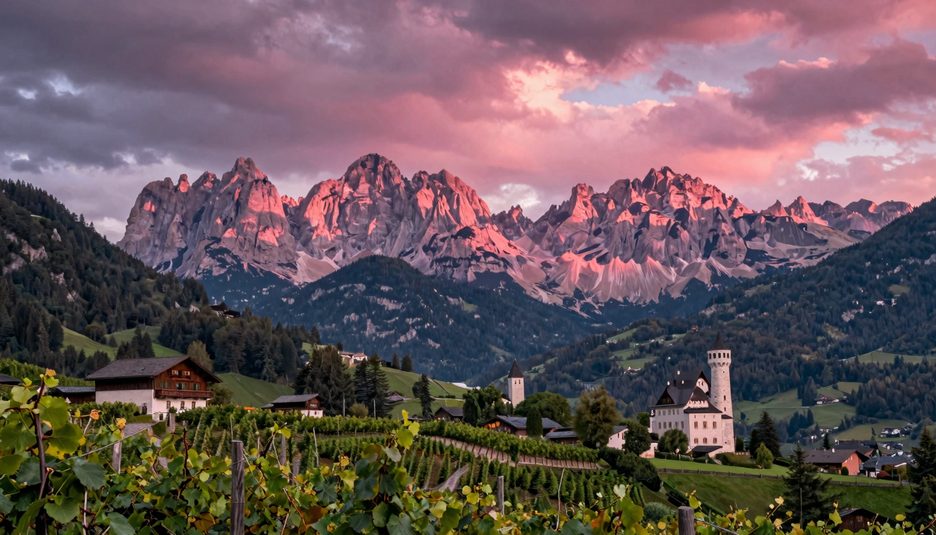 Meteo Trentino-Alto Adige oggi: parzialmente nuvoloso, 32°C
