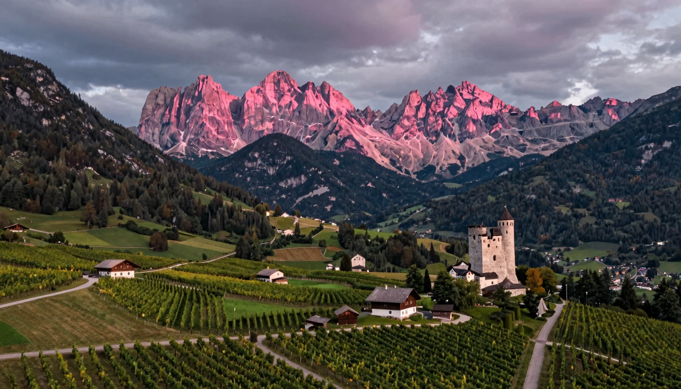 Meteo Trentino-Alto Adige: coperto, 34°C, senza pioggia