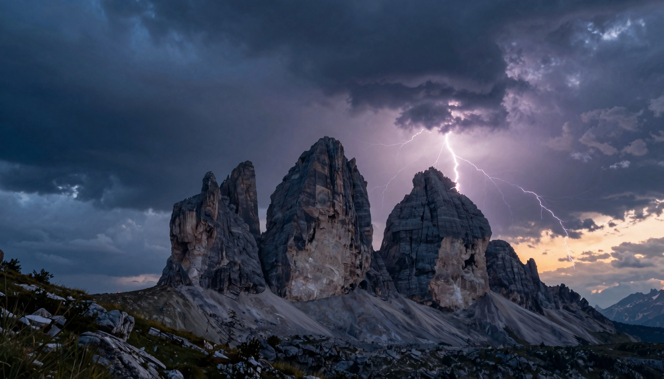 Meteo Trentino-Alto Adige oggi: temporale con grandine, 22-33°C