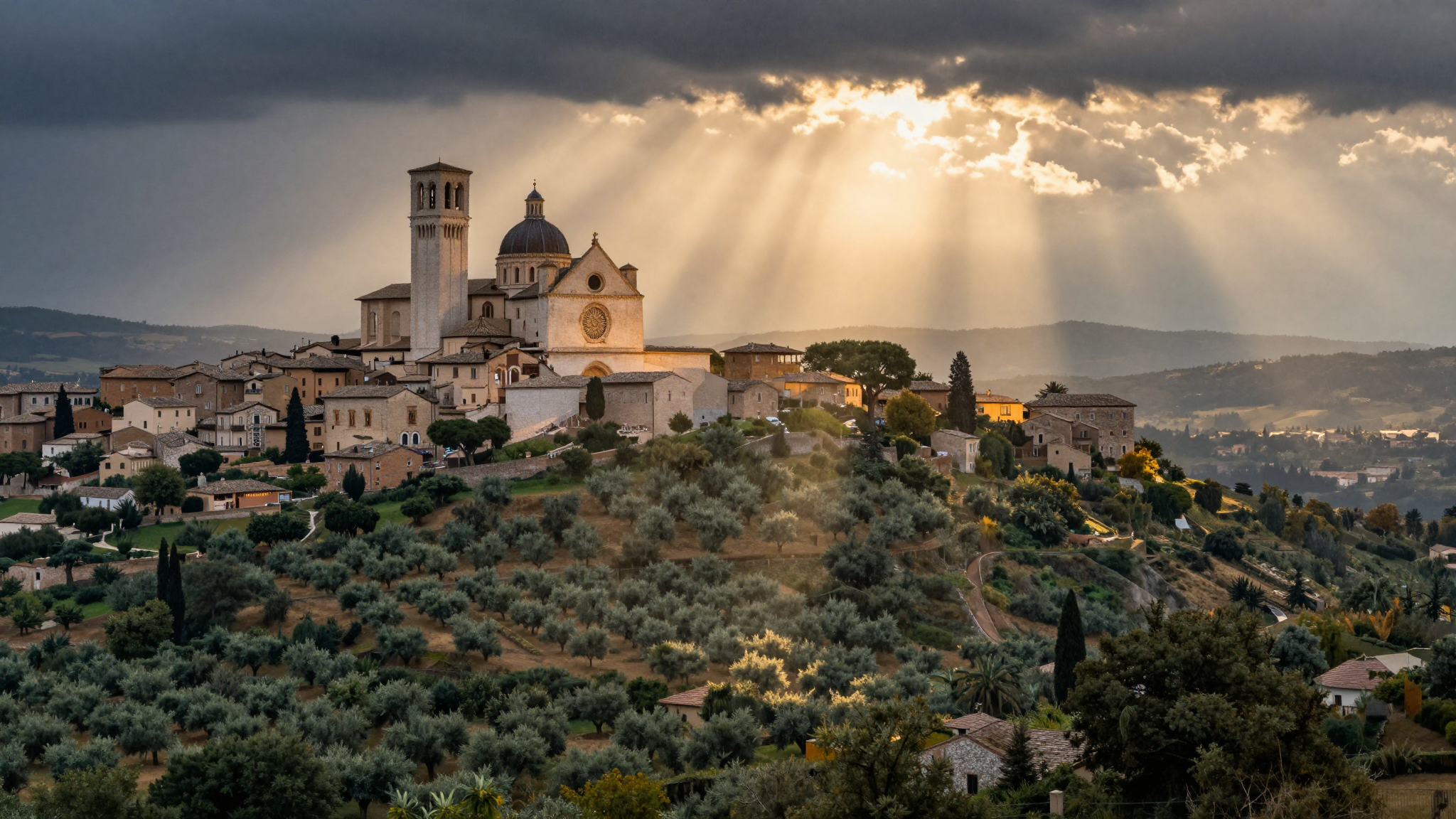 Meteo Umbria oggi: rovesci deboli e caldo intenso, 35°C a Perugia