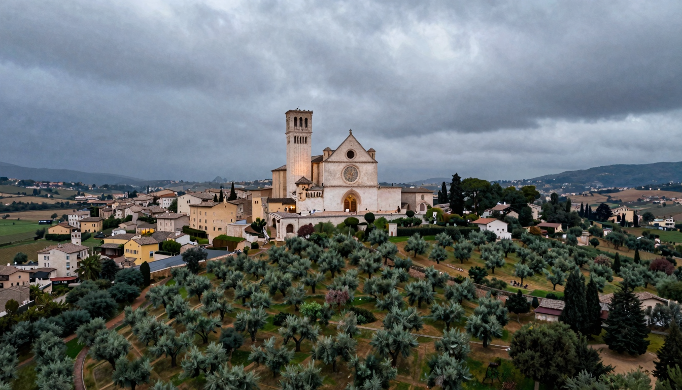 Meteo Umbria oggi: coperto, 20-31°C, niente pioggia