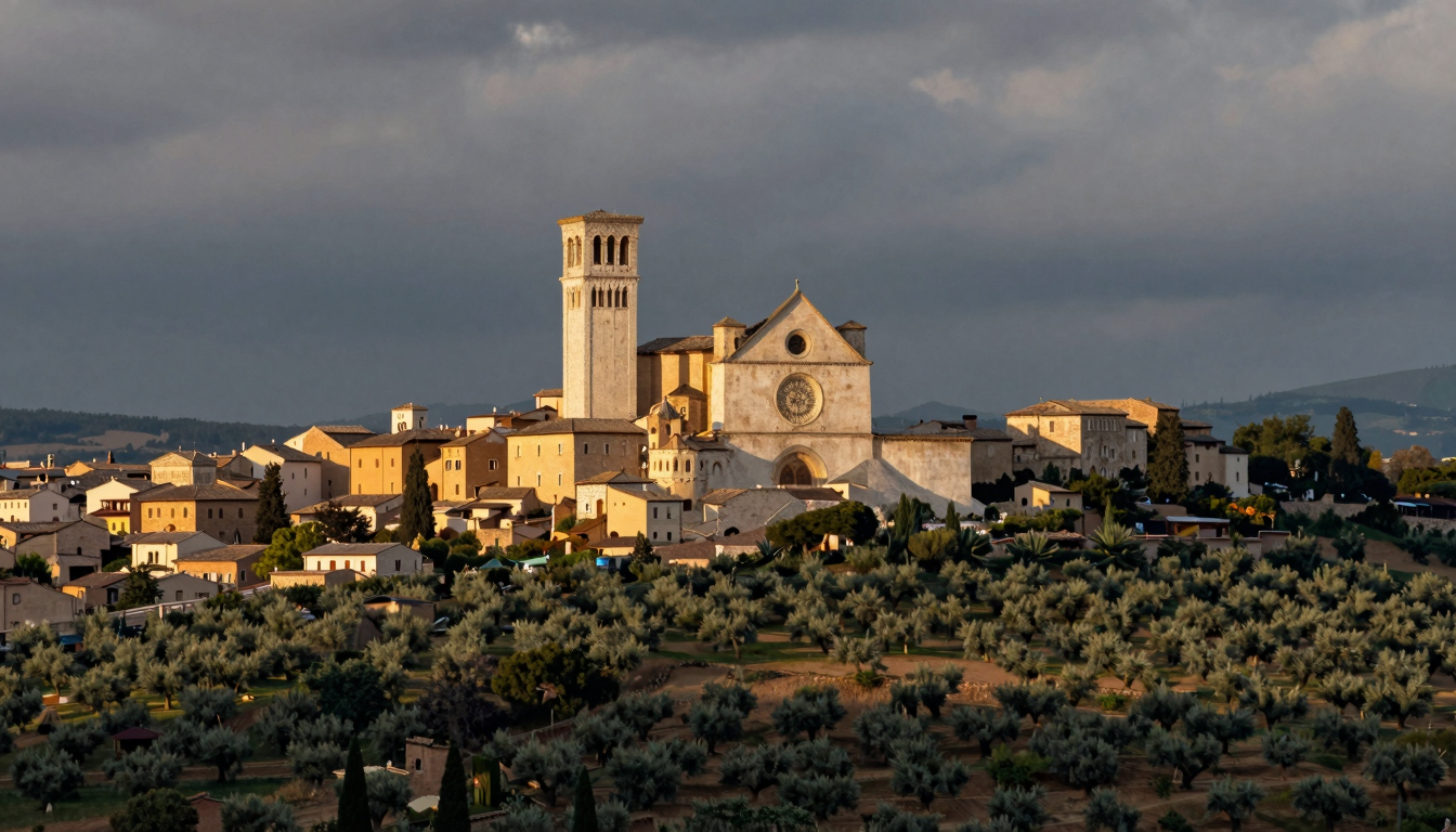 Meteo Umbria oggi: coperto, 32°C e precipitazioni minime