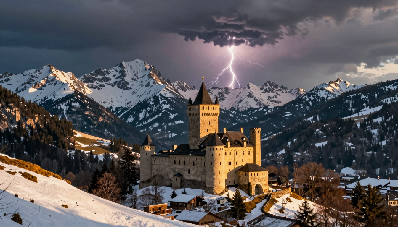 Meteo Valle d'Aosta oggi: temporali e grandine, 19-36°C